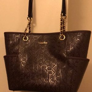 Brand NEW Burgundy Calvin Klein Tote Bag
